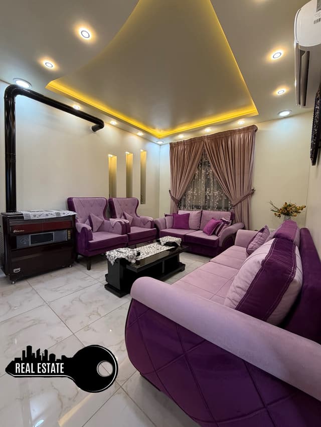 للبيع شقة مع الفرش مساحة90متر في ضاحية قدسيا